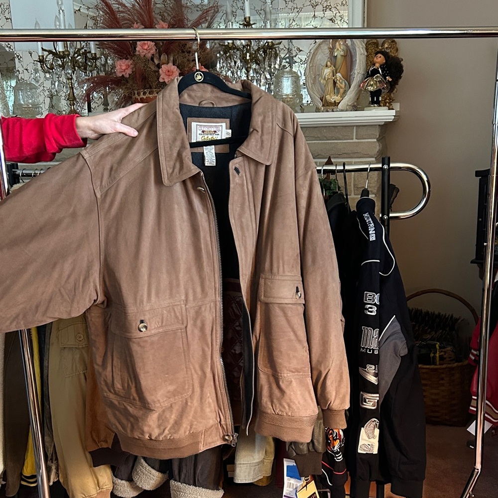 Cabela's Men's Brown Suede Jacket